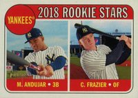 2018 Topps Heritage  #114 Clint Frazier/Miguel Andujar Baseball Card