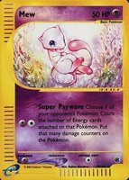 2002 Pokemon Expedition #55 Mew-Reverse Foil TCG Card