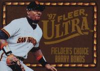 1997 Ultra Fielder's Choice #4 Barry Bonds Baseball Card