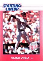 1988 Kenner Starting Lineup # Frank Viola Baseball Card