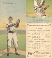 1911 Mecca Double Folders # Byrne/Clarke Baseball Card