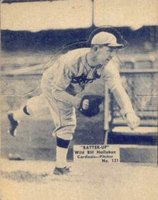 1934 Batter Up #121 Wild Bill Hallahan Baseball Card