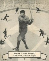 1937 O-Pee-Chee #107 Hank Greenberg Baseball Card