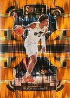 2023 Panini Select #75 Keyonte George Orange Flash Basketball Card