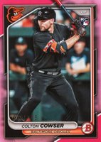 2024 Bowman #31 Colton Cowser Pink Baseball Card
