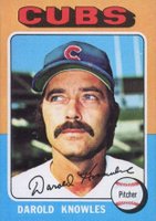 1975 Topps Mini #352 Darold Knowles Baseball Card