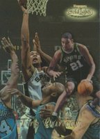 1998 Topps Gold Label #GL7 Tim Duncan Basketball Card