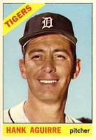 1966 Topps #113 Hank Aguirre Baseball Card