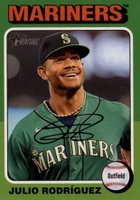 2024 Topps Heritage #286 Julio Rodriguez Image Variation Baseball Card