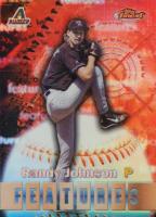 2000 Finest #124 Pedro Martinez/Randy Johnson Refractor Baseball Card