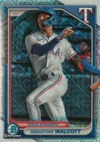 2024 Bowman Mega Box Chrome Prospects #81 Sebastian Walcott Baseball Card