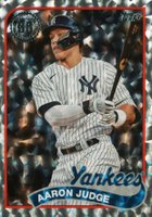2024 Topps 1989 Topps Baseball #89B31 Aaron Judge Foil Baseball Card