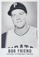 1960 Leaf #53 Bob Friend Baseball Card