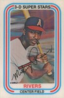 1976 Kellogg's #41 Mickey Rivers Last Line The Yankees Baseball Card