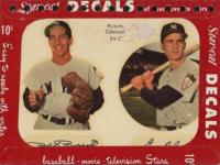 1952 Star-Cal Decals Type 2 #84-c Jerry Coleman/Phil Rizzuto Baseball Card