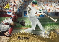 1995 Pinnacle #196 Mark McGwire Museum Collection Baseball Card