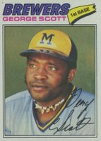 1977 Topps #255 George Scott Baseball Card