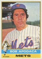 1976 Topps #16 Bob Apodaca Baseball Card