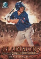 2024 Bowman Gladiators of the Diamond #GOTD12 Wyatt Langford Baseball Card