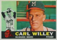 1960 Topps #107 Carl Willey Baseball Card