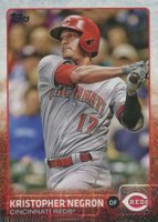 2015 Topps #547 Kristopher Negron Baseball Card