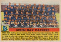 1956 Topps #7 Green Bay Packers Football Card