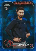 2024 Topps Chrome Sapphire #451 Jordan Lawlar SP Baseball Card