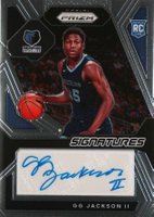 2023 Panini Prizm Rookie Signatures #RSIGGJ GG Jackson II Basketball Card