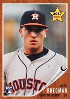 2017 Topps Throwback Thursday  #20 Alex Bregman Baseball Card