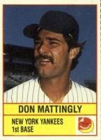 1986 Dorman's Cheese # Don Mattingly Baseball Card