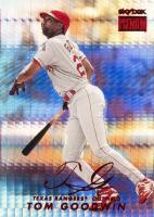 1999 Skybox Premium  #196 Tom Goodwin Star Rubies Baseball Card