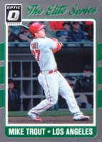 2017 Panini Donruss Optic the Elite Series #ES14 Mike Trout Baseball Card