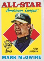 2023 Topps 1988 Topps All-Star Baseball #88AS33 Mark McGwire Baseball Card