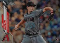 2020 Topps Chrome #132 Zac Gallen Refractor Baseball Card