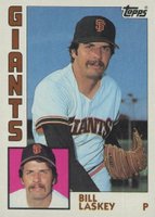 1984 Topps #129 Bill Laskey Baseball Card