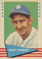 1961 Fleer #15 Mickey Cochrane Baseball Card