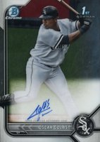 2022 Bowman Chrome Prospect Autographs #CPAOCS Oscar Colas Baseball Card