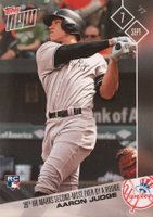 2017 Topps Now  #570 Aaron Judge Baseball Card