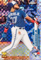2020 Topps Chrome #133 Vladimir Guerrero Jr. X-Fractor Baseball Card
