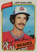 1980 Topps #309 Larry McWilliams Baseball Card