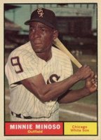 1961 Topps #380 Minnie Minoso Baseball Card