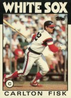 1986 Topps Tiffany #290 Carlton Fisk Baseball Card