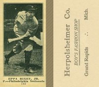 1916 Herpolsheimer Co. #142 Eppa Rixey Baseball Card