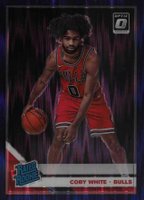 2019 Panini Donruss Optic #180 Coby White Purple Shock Basketball Card