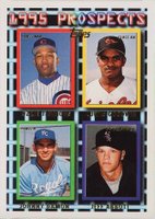 1995 Topps #599 Outfielders Prospects Baseball Card