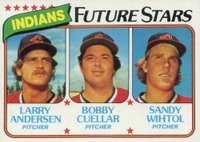 1980 Topps #665 Indians Future Stars Baseball Card