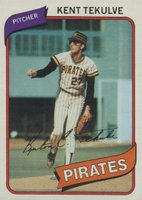 1980 Topps #573 Kent Tekulve Baseball Card