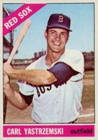 1966 Topps #70 Carl Yastrzemski Baseball Card