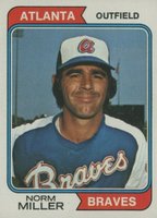 1974 Topps #439 Norm Miller Baseball Card