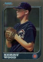 1997 Bowman Chrome #183 Kerry Wood Baseball Card